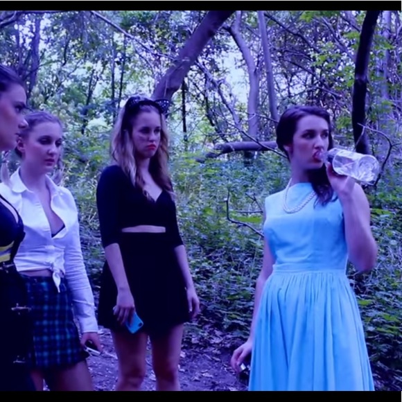 Vintage 50s A-Line Dress - Picture 9 of 13